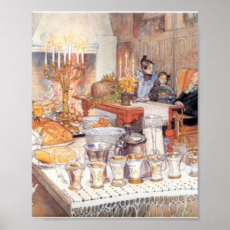Detail Of Christmas Eve - Carl Larsson 1906 Poster