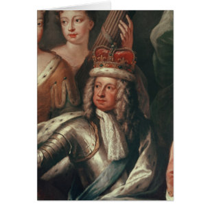 Detail of George I from the Painted Hall