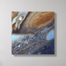 Detail of Jupiter Atmosphere Great Red Spot