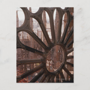 Detail of La Sagrada Familia, Barcelona, Spain Postcard