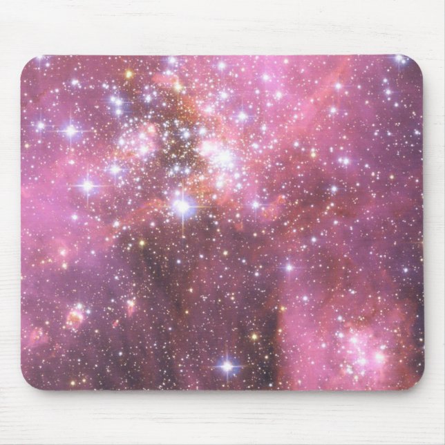 Detail of NGC 346 in Pink Mouse Pad (Front)