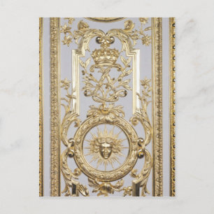Detail of panelling postcard