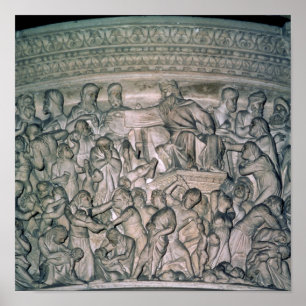 Detail of Pulpit, 1302-10 Poster