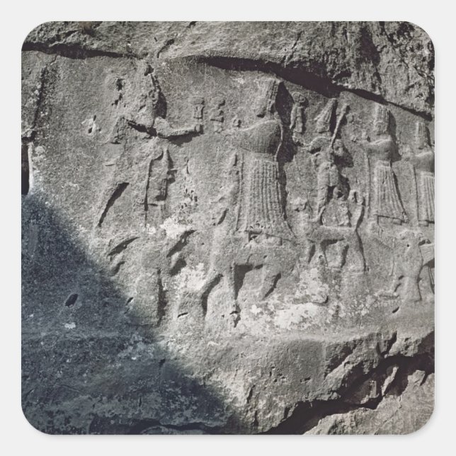 Detail of reliefs from Chamber Square Sticker (Front)
