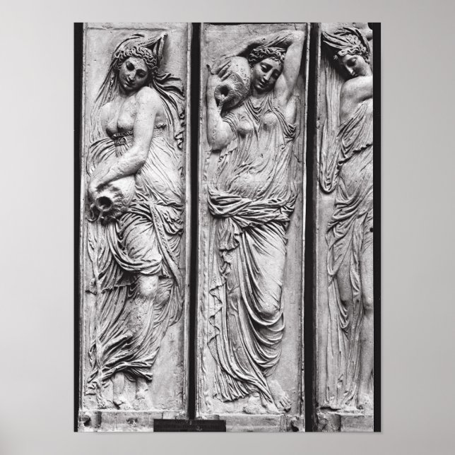 Detail of reliefs poster (Front)