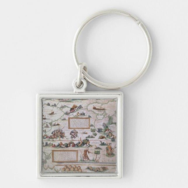 Detail of Siberia Key Ring (Front)