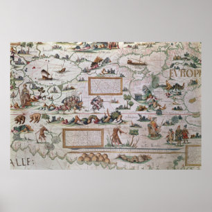 Detail of Siberia Poster