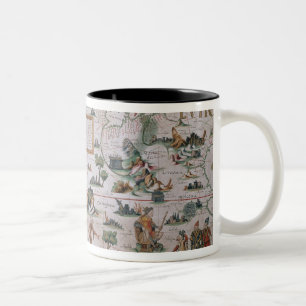 Detail of Siberia Two-Tone Coffee Mug