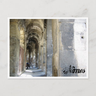 Detail of the Amphitheatre, Nimes, France Postcard