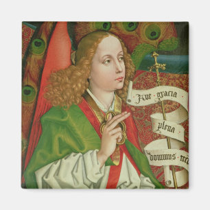 Detail of the Archangel Gabriel Magnet