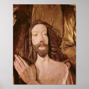 Detail of the Baptism of Christ Poster