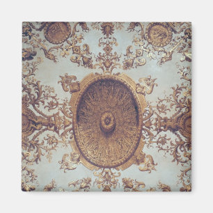 Detail of the ceiling in the Grand Salon Magnet