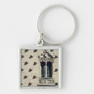 Detail of the exterior of the Casa de la Conchas Key Ring
