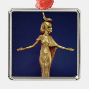 Detail of the goddess Selket Metal Ornament