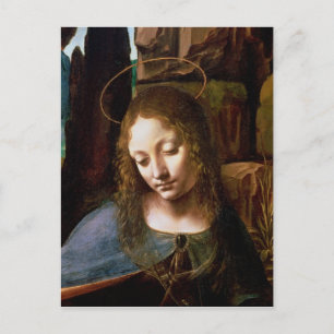 Detail of the Head of the Virgin Postcard