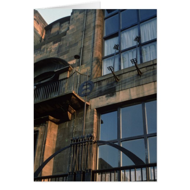 Detail of the ironwork of the North Fa�ade (Front)