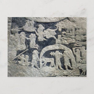 Detail of the legend of Valhalla Postcard