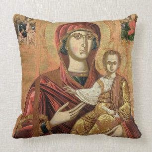 Detail of the Madonna and Child from the Iconostas Cushion