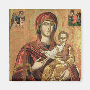 Detail of the Madonna and Child from the Iconostas Magnet