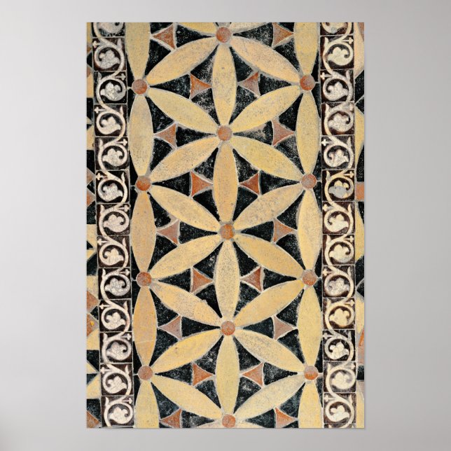 Detail of the pavement poster (Front)