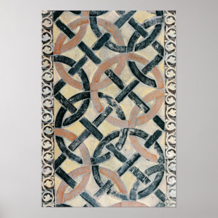 Detail of the pavement poster