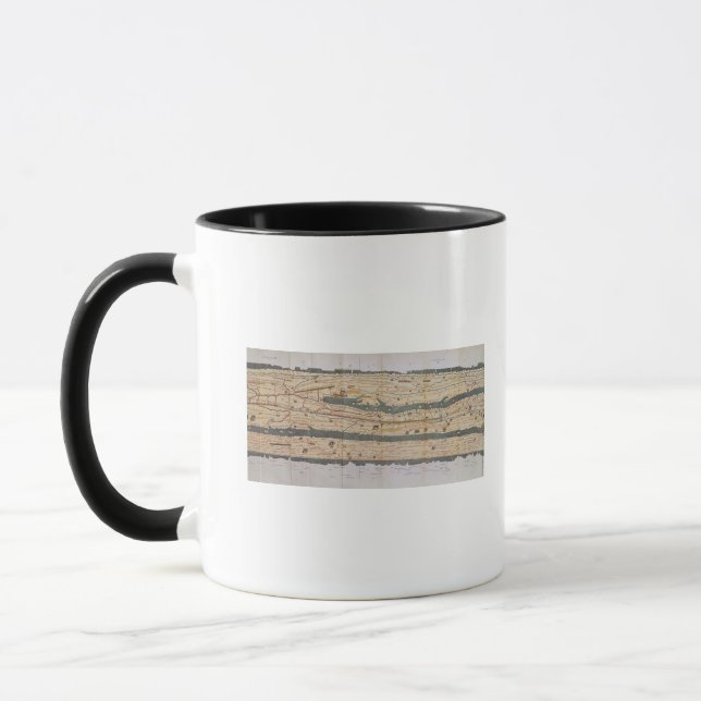 Detail of the Peutinger Table Mug (Left)
