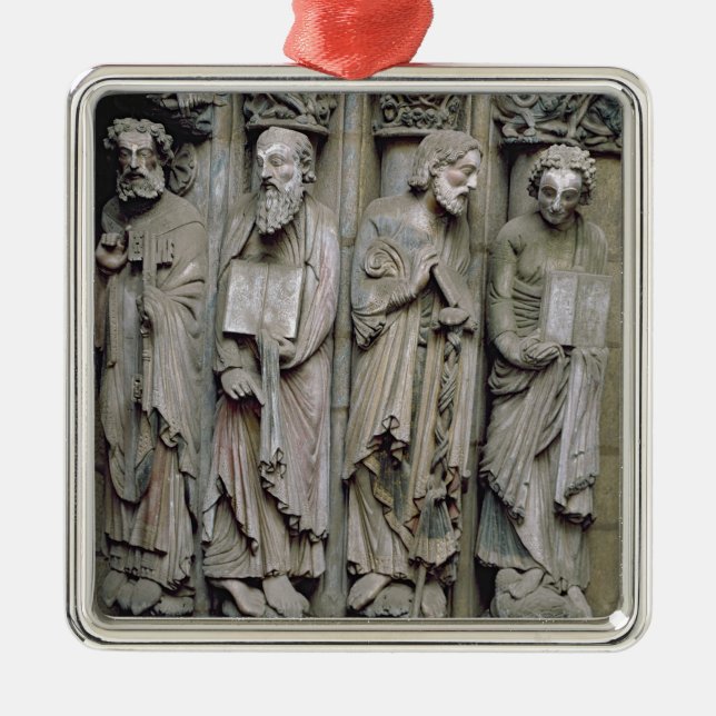 Detail of the Portico Metal Ornament (Front)