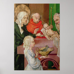 Detail of the Presentation in the Temple Poster