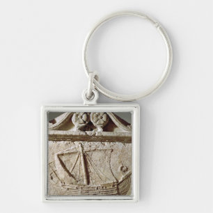 Detail of the Ship Sarcophagus, from Sidon Key Ring