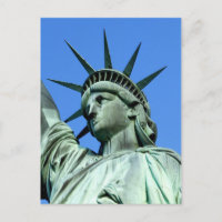 Detail of the Statue of Liberty's Head and Crown