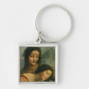 Detail of the Virgin and St. Anne from The Virgin Key Ring