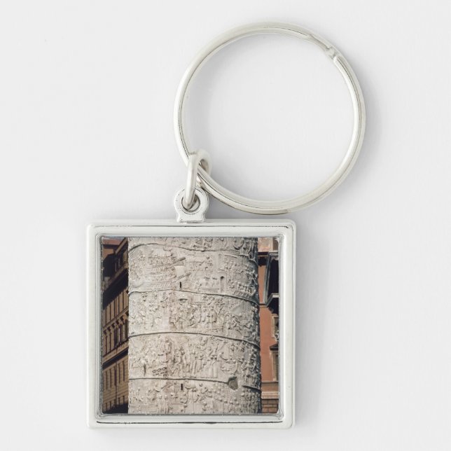 Detail of Trajan's Column Key Ring (Front)