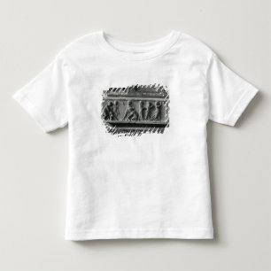 Detail sarcophagus depicting children playing toddler T-Shirt