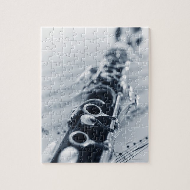 Detailed Clarinet Jigsaw Puzzle (Vertical)