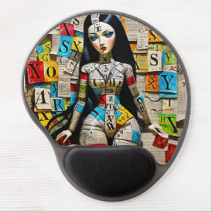 Detailed crosswords are the perfect doll for those gel mouse pad