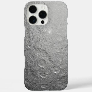 Detailed Full Moon Photo High-Res Lunar Surface iPhone 16 Pro Max Case