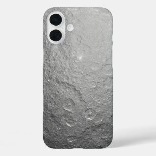 Detailed Full Moon Photo   High-Res Lunar Surface iPhone 16 Plus Case
