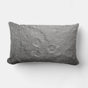 Detailed Full Moon Photo   High-Res Lunar Surface Lumbar Cushion