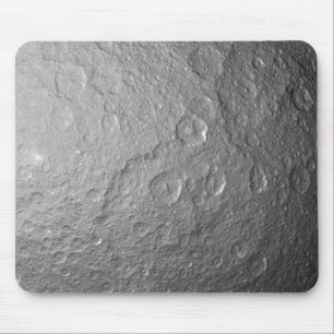 Detailed Full Moon Photo   High-Res Lunar Surface Mouse Pad