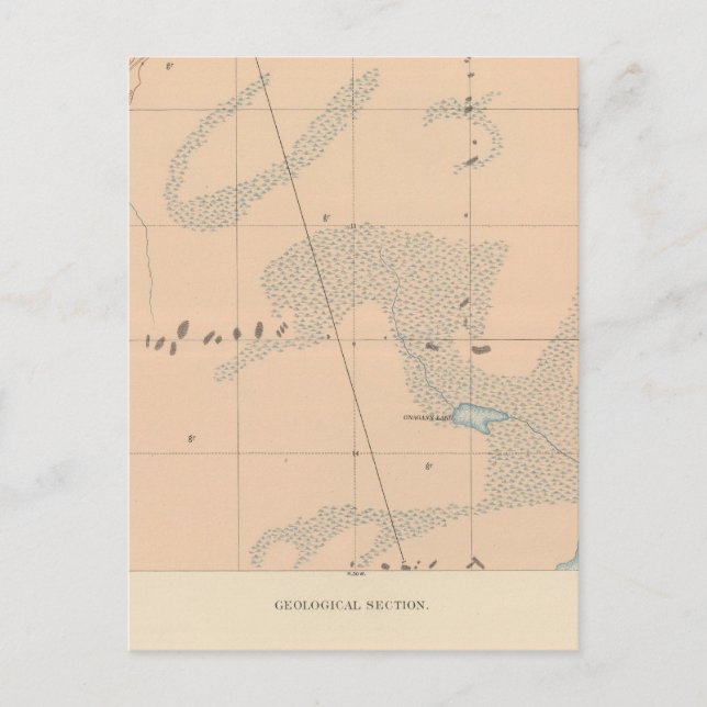 Detailed Geology Sheet IX Postcard (Front)