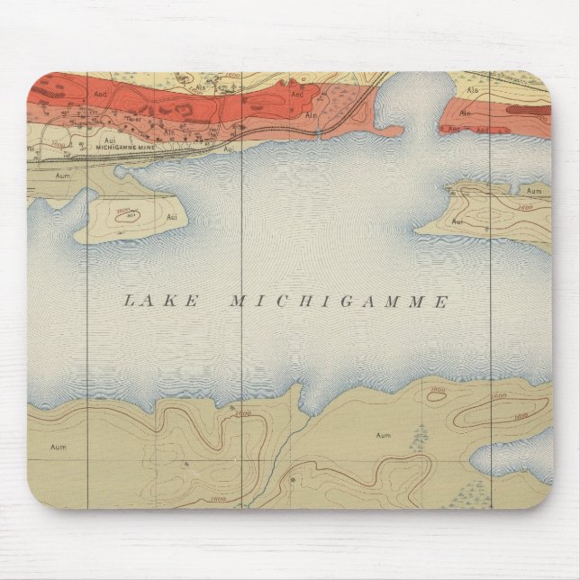 Detailed Geology Sheet V Mouse Pad (Front)