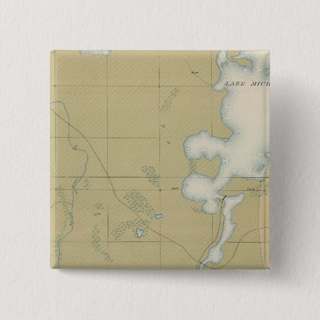 Detailed Geology Sheet VI 15 Cm Square Badge (Front)
