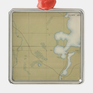 Detailed Geology Sheet VI Metal Tree Decoration