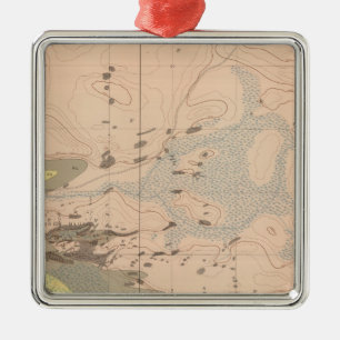 Detailed Geology Sheet XVIII Metal Tree Decoration