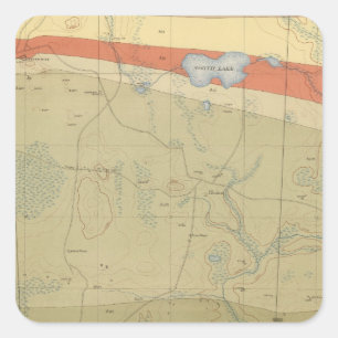 Detailed Geology Sheet XXII Square Sticker