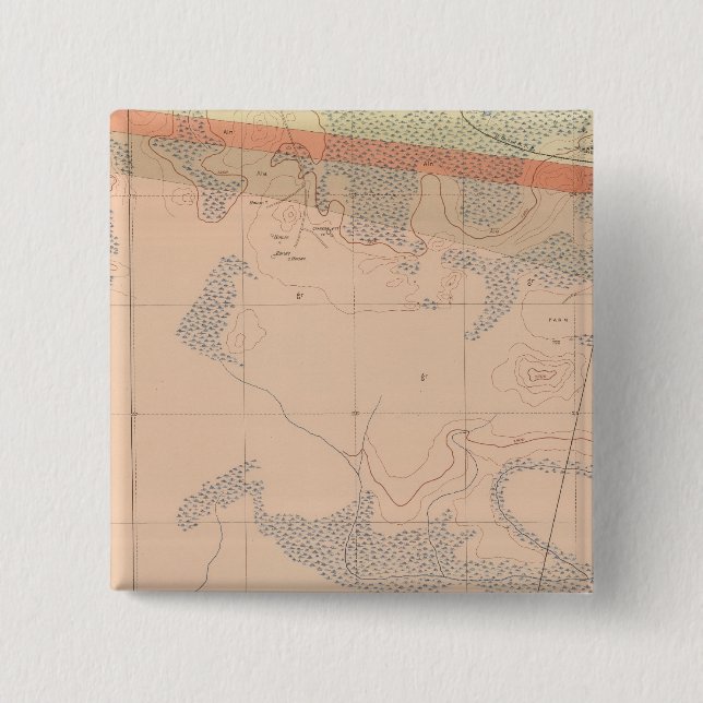 Detailed Geology Sheet XXIII 15 Cm Square Badge (Front)