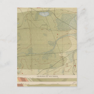Detailed Geology Sheet XXV Postcard