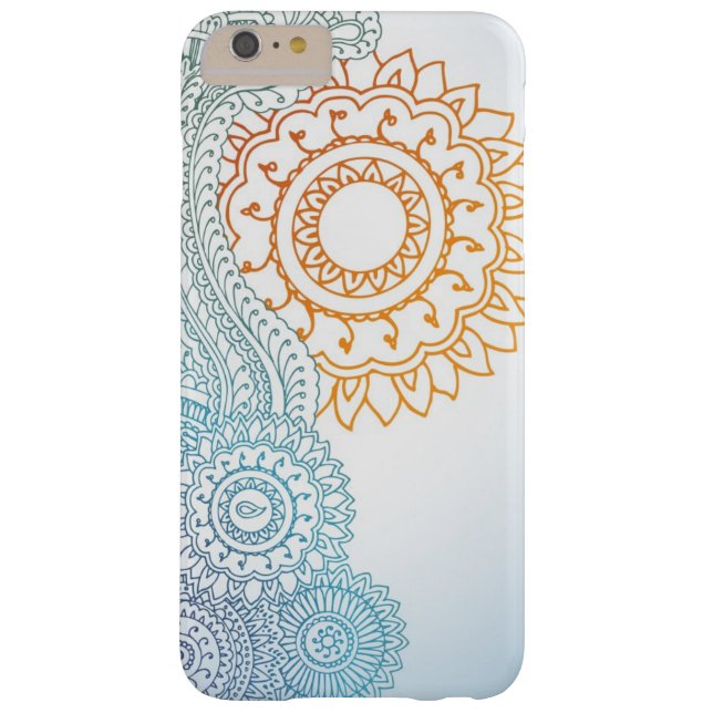Detailed henna abstract sunrise Case-Mate iPhone case