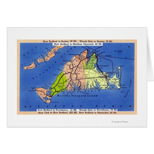 Detailed Map of the Island (Front Horizontal)