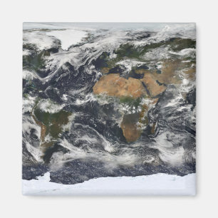 Detailed satellite view of Earth Magnet